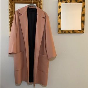 Pink Zara woman Coat